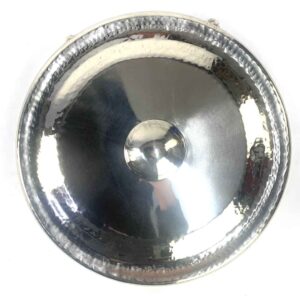 Medium German silver gong for sound healing and meditation