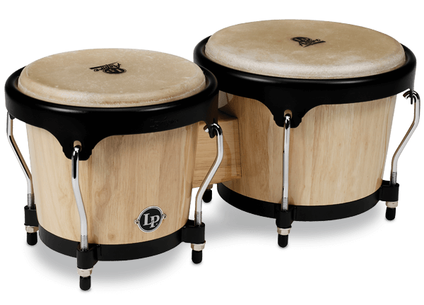 LP Aspire Bongos in Natural