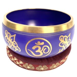 Ashanti singing bowl - purple
