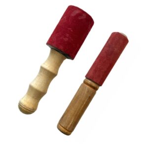 Standard suede-tip singing bowl mallet