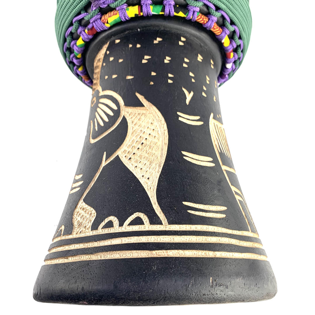 10.75" Ghana Djembe - Orchid - Image 2