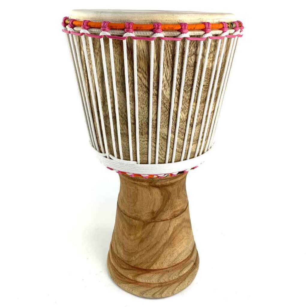 ghana djembe hand carved in west africa