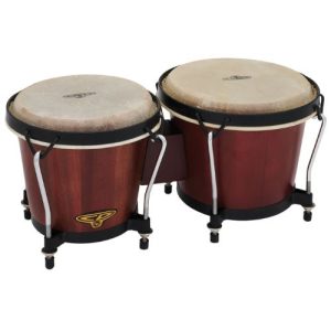 LP CP traditional bongos with black rims