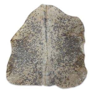Mali goat drum skin reverse side showing natural hair follicle pattern and texture