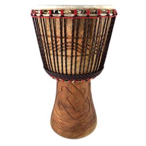 natural ghana djembe with goat skin