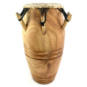 ghana kpanlogo drum with cow skin