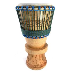 ghana hand drum with cow skin
