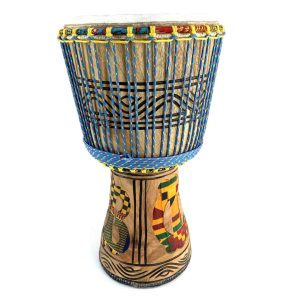 ghana djembe with african goat skin
