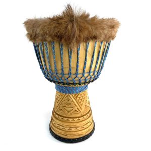mali jembe drum with goat skin