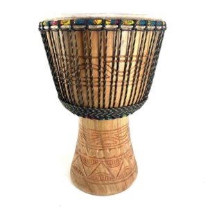 huge ghana djembe with cow skin