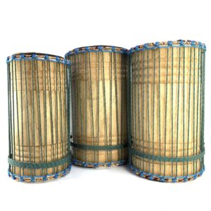 Ghana dunun set with Kenkeni Sangban and Dununba bass drums