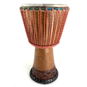 13 inch Primo Series Guinea Lenke hardwood djembe with medium thin African goat skin