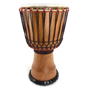 13 inch Primo Series Guinea Lenke hardwood djembe with medium thick goat skin