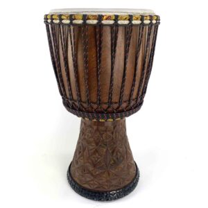 13 inch Primo Series Mali Dougarra hardwood djembe with thick yearling skin